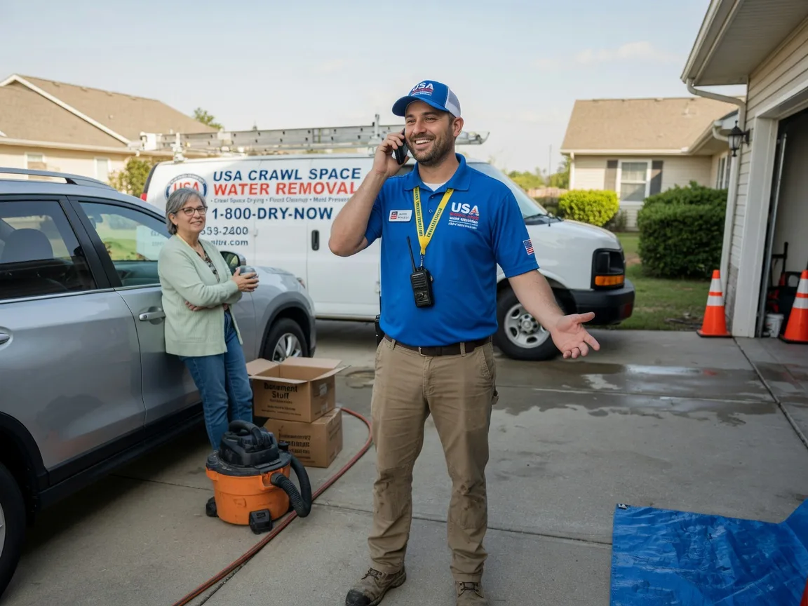 Crawl Space Water Removal Chesterfield, IL FAQs